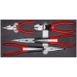 Preview: Schaumstoffeinlage Knipex Zangen-Set KFZ
